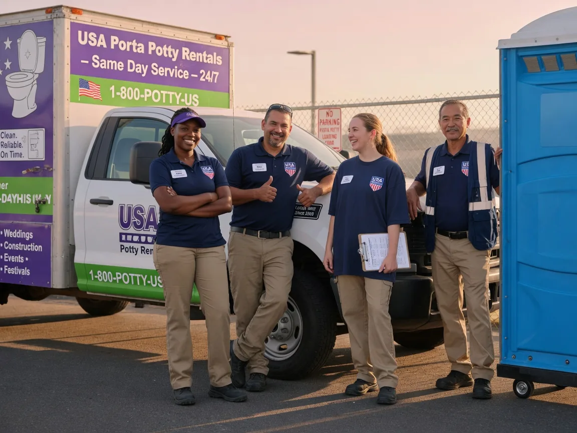Porta Potty Rental company in Burkeville, VA